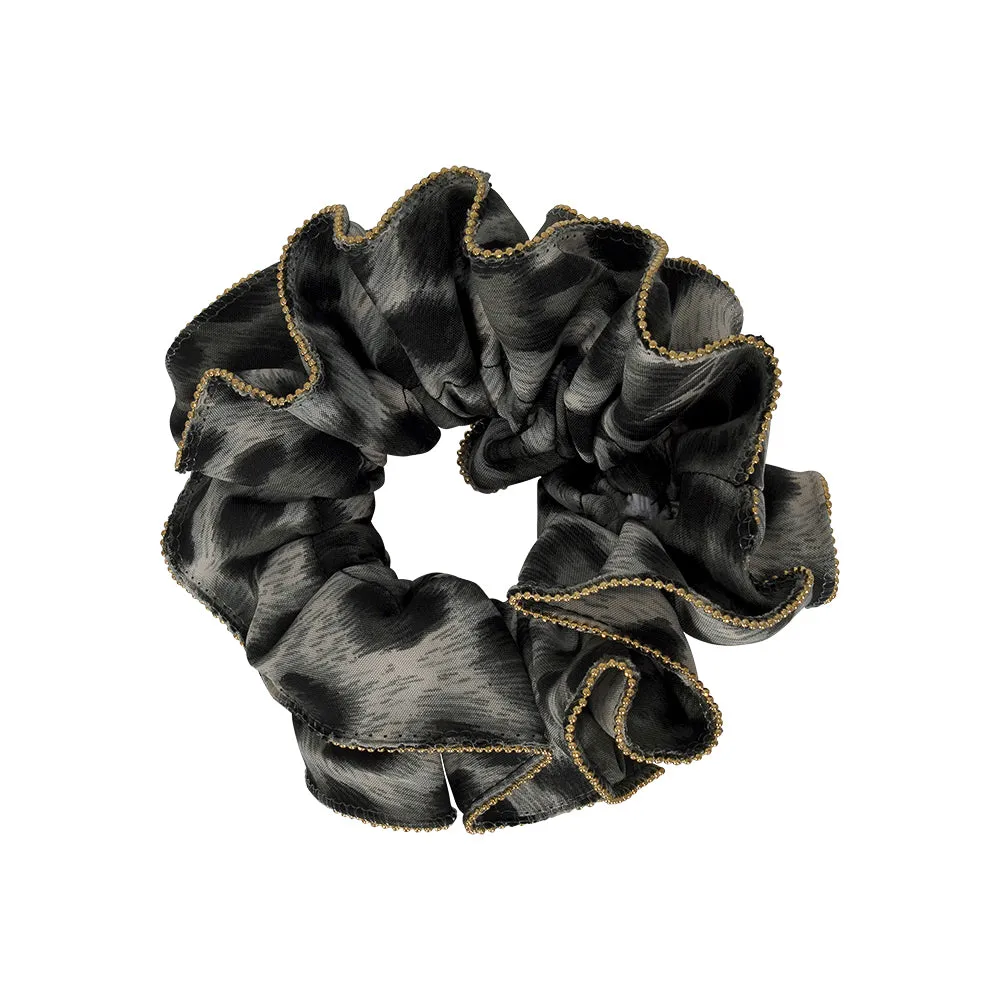 ANIMAL PRINT GOLD TRIM 2 PCS