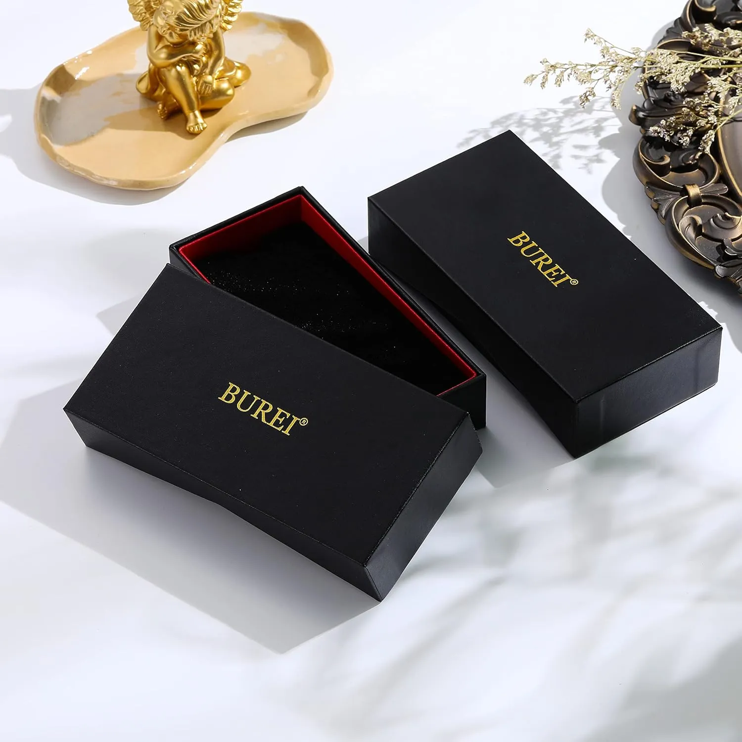 BUREI Men's Automatic Watches Luxury Stainless Steels Waterproof Watches for Men Gifts for Men