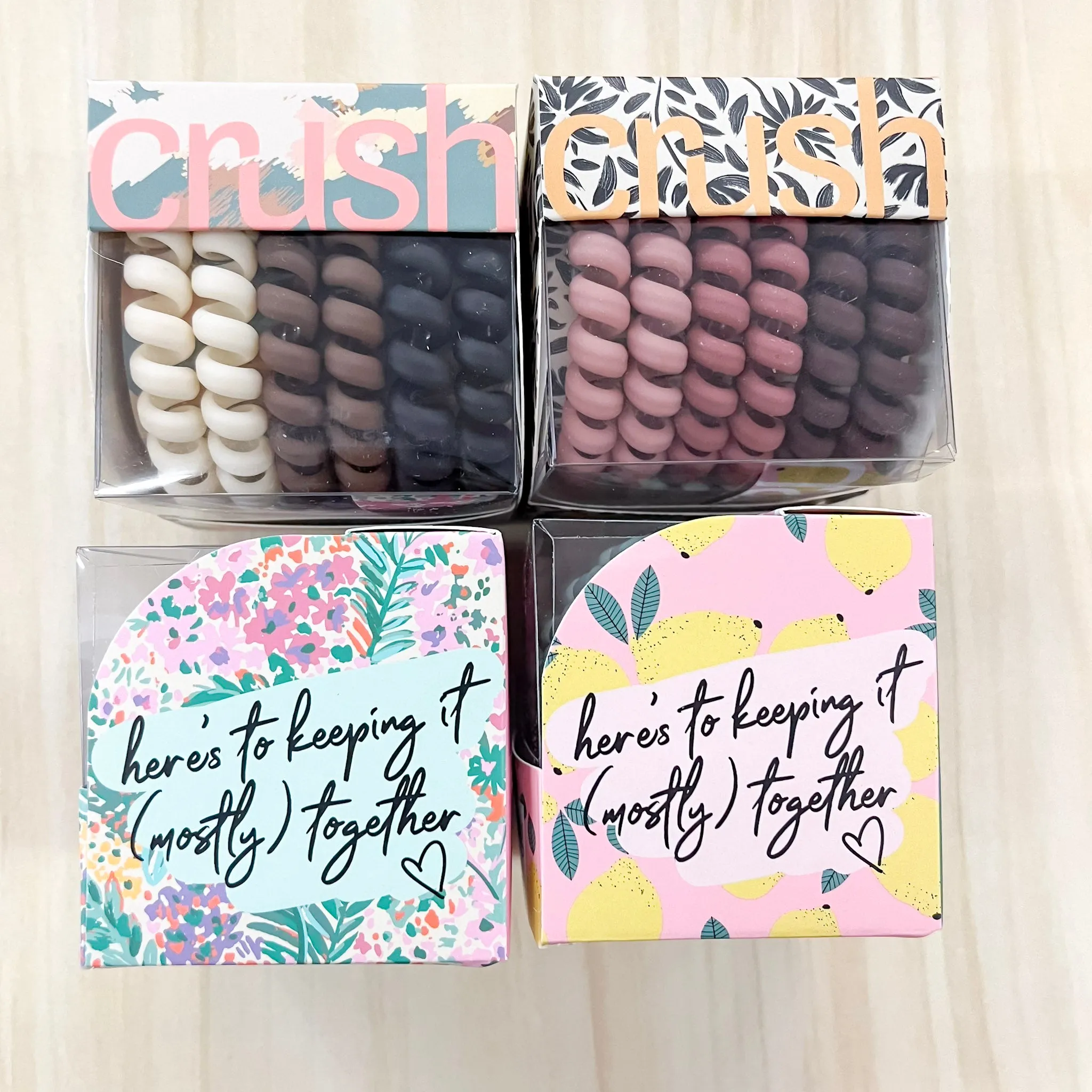 Crush Kinda Spiraling Coil Hair Ties