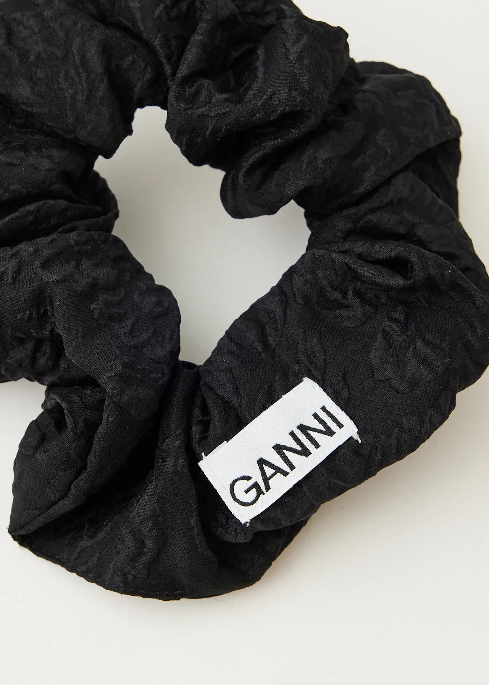 Jacquard Organza Scrunchie