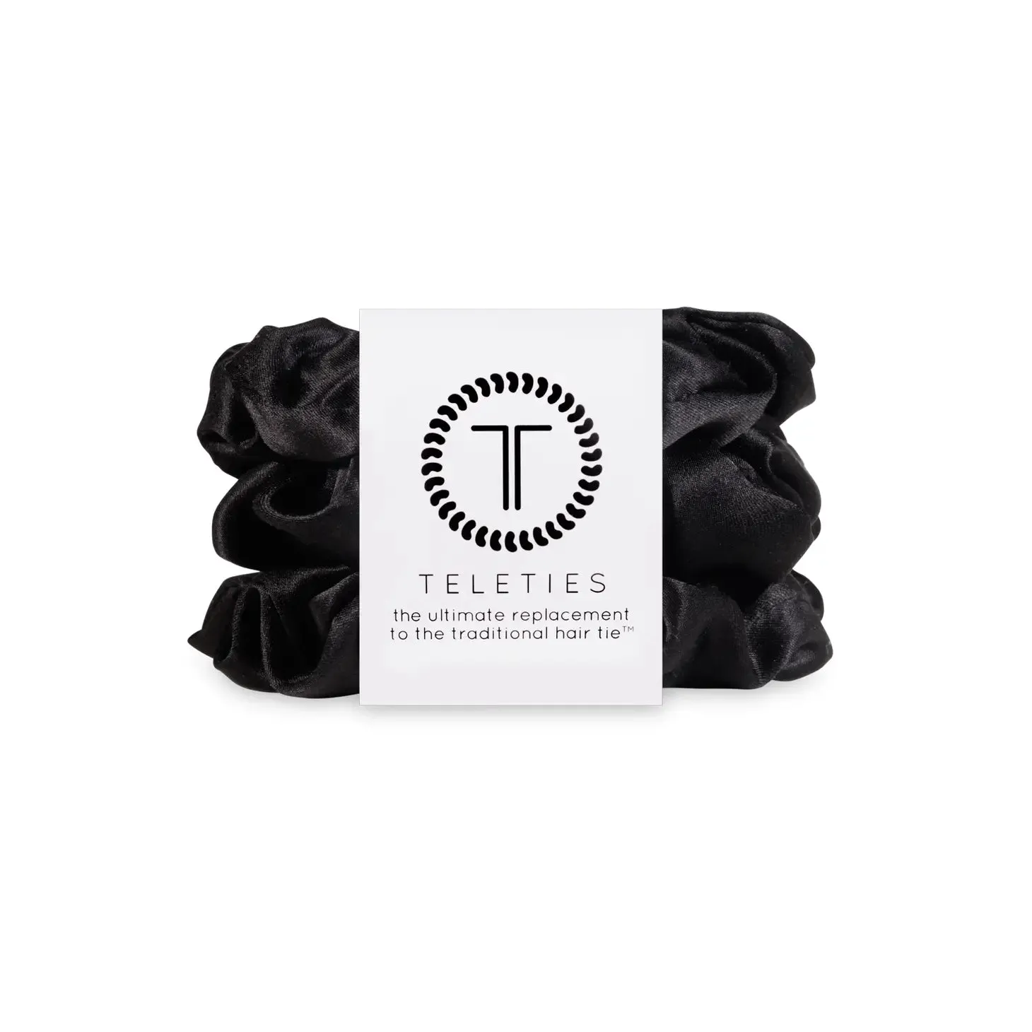 Jet Black Scrunchie