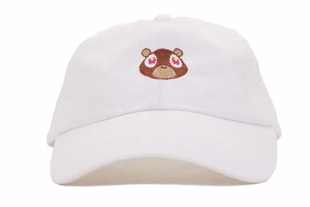 Kanye West Ye Bear Dad Hat Lovely Baseball Cap