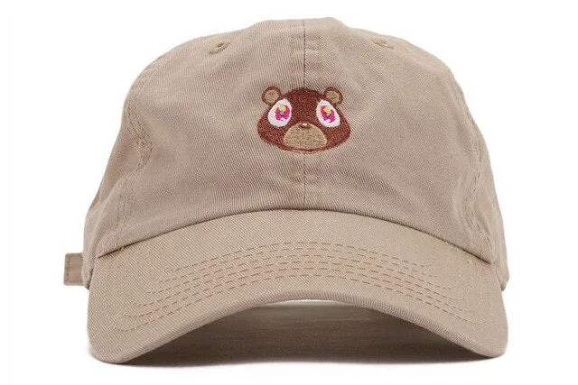 Kanye West Ye Bear Dad Hat Lovely Baseball Cap