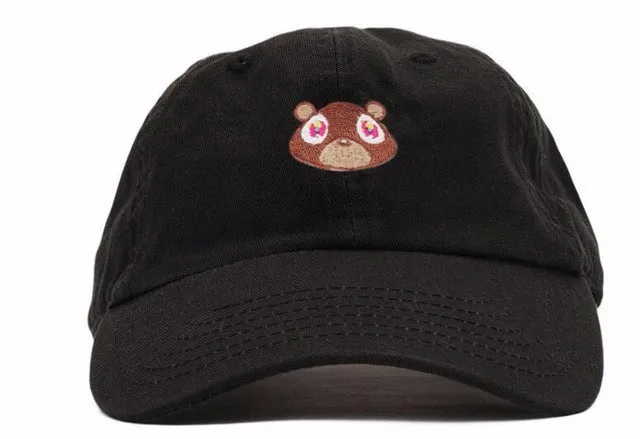 Kanye West Ye Bear Dad Hat Lovely Baseball Cap