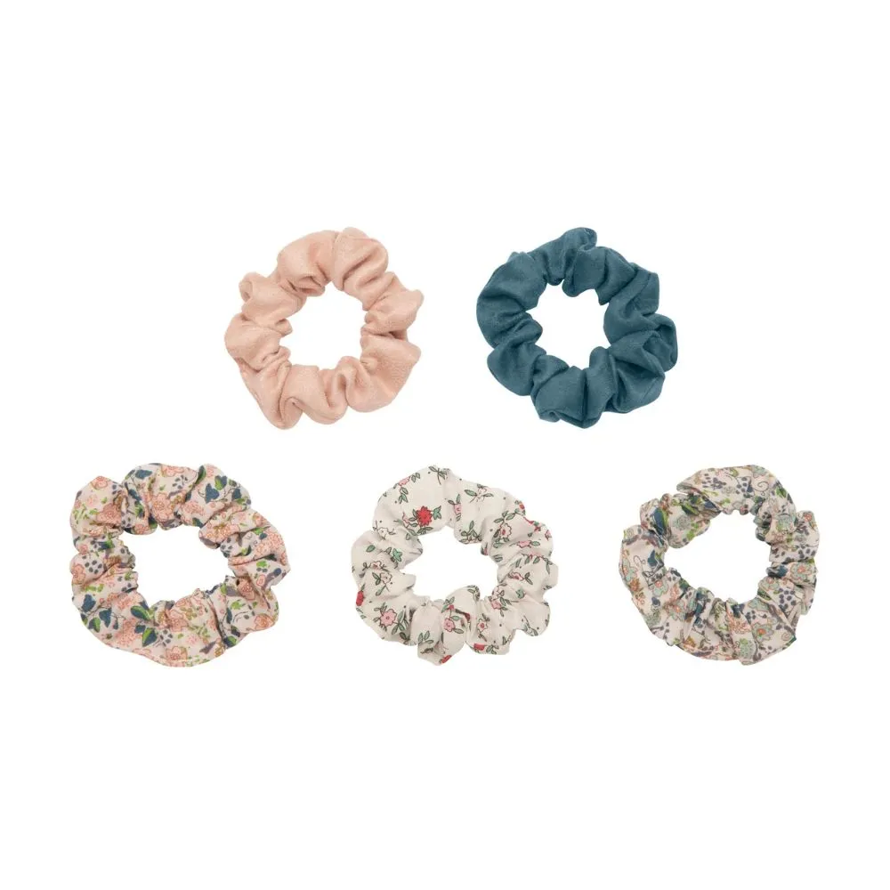 Mimi & Lula- Floral Scrunchies, Multi