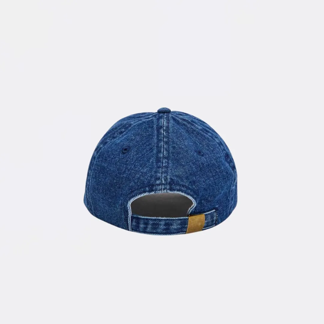 "Ciao" Baseball Hat (Navy Denim)