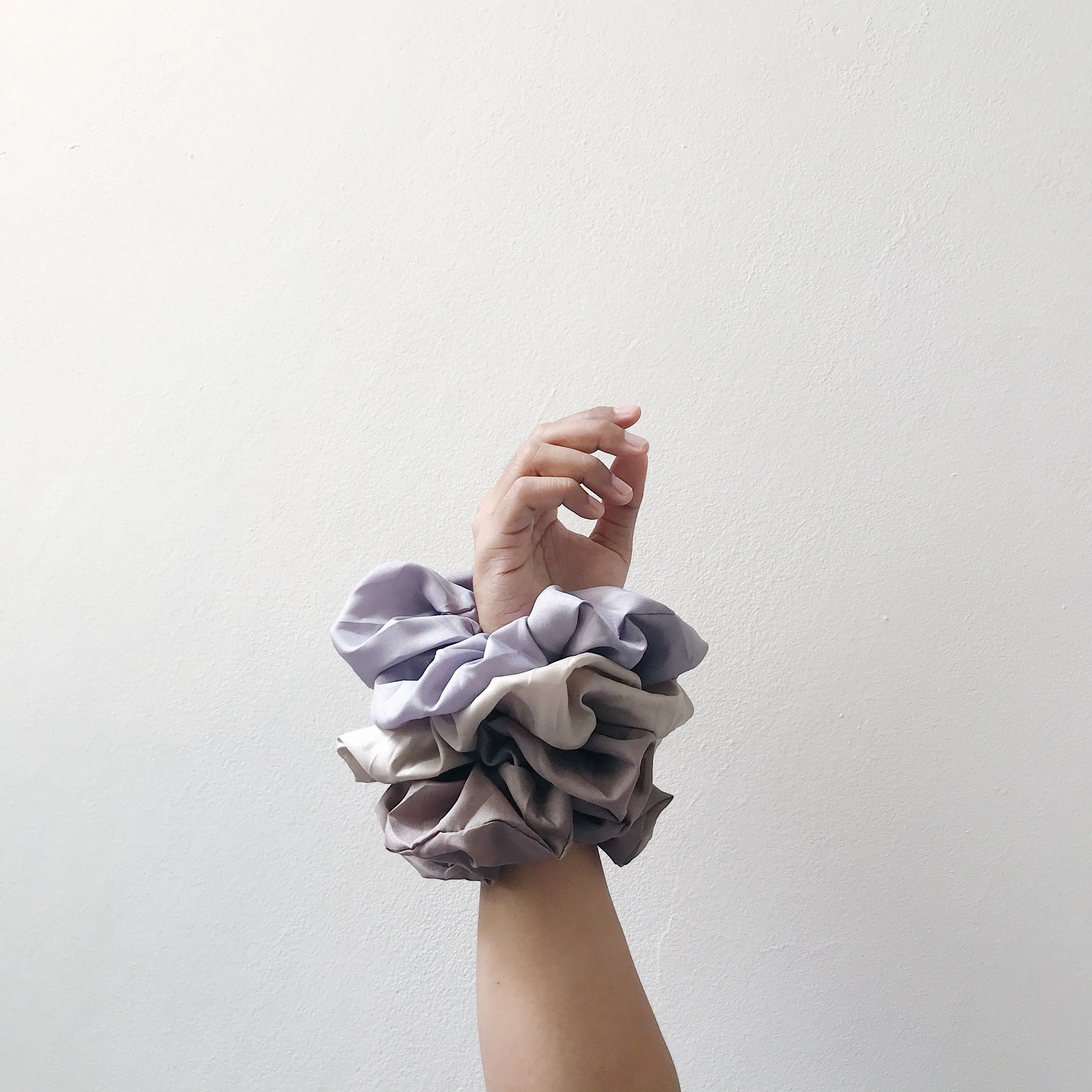Scrunchie Set : Grey