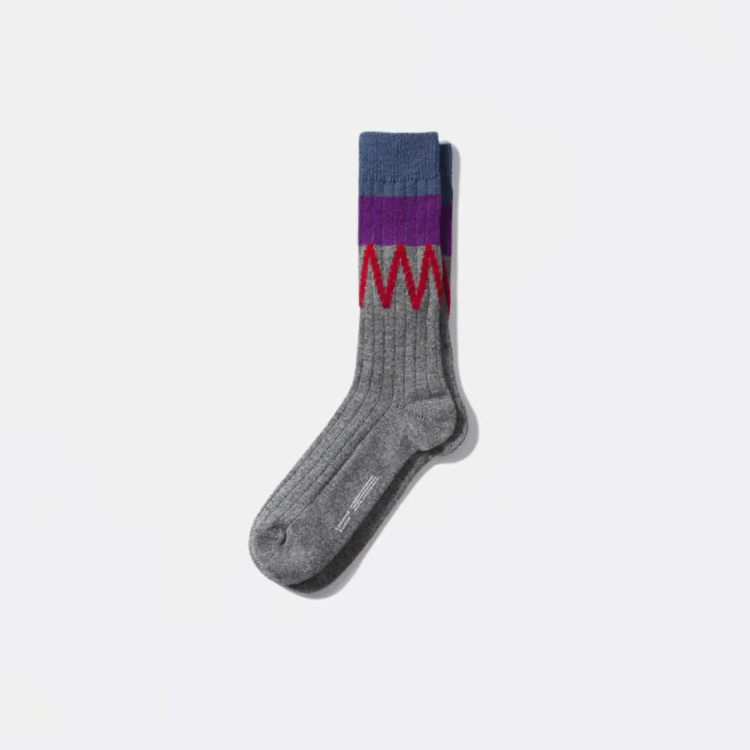 Scuff Socks (Plain Grey Melange)